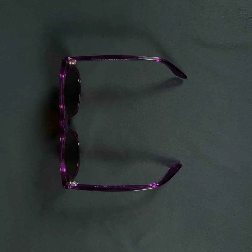 Retrosuperfuture Classic Purple Sunglasses Made in Italy Only Frame